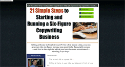 Desktop Screenshot of 21stepstofreelancesuccess.com